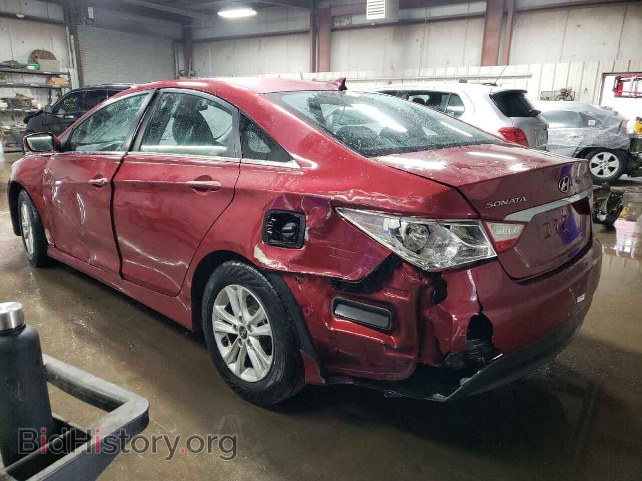 2014 HYUNDAI SONATA - VIN: 5NPEB4AC0EH848065 - Фото 2