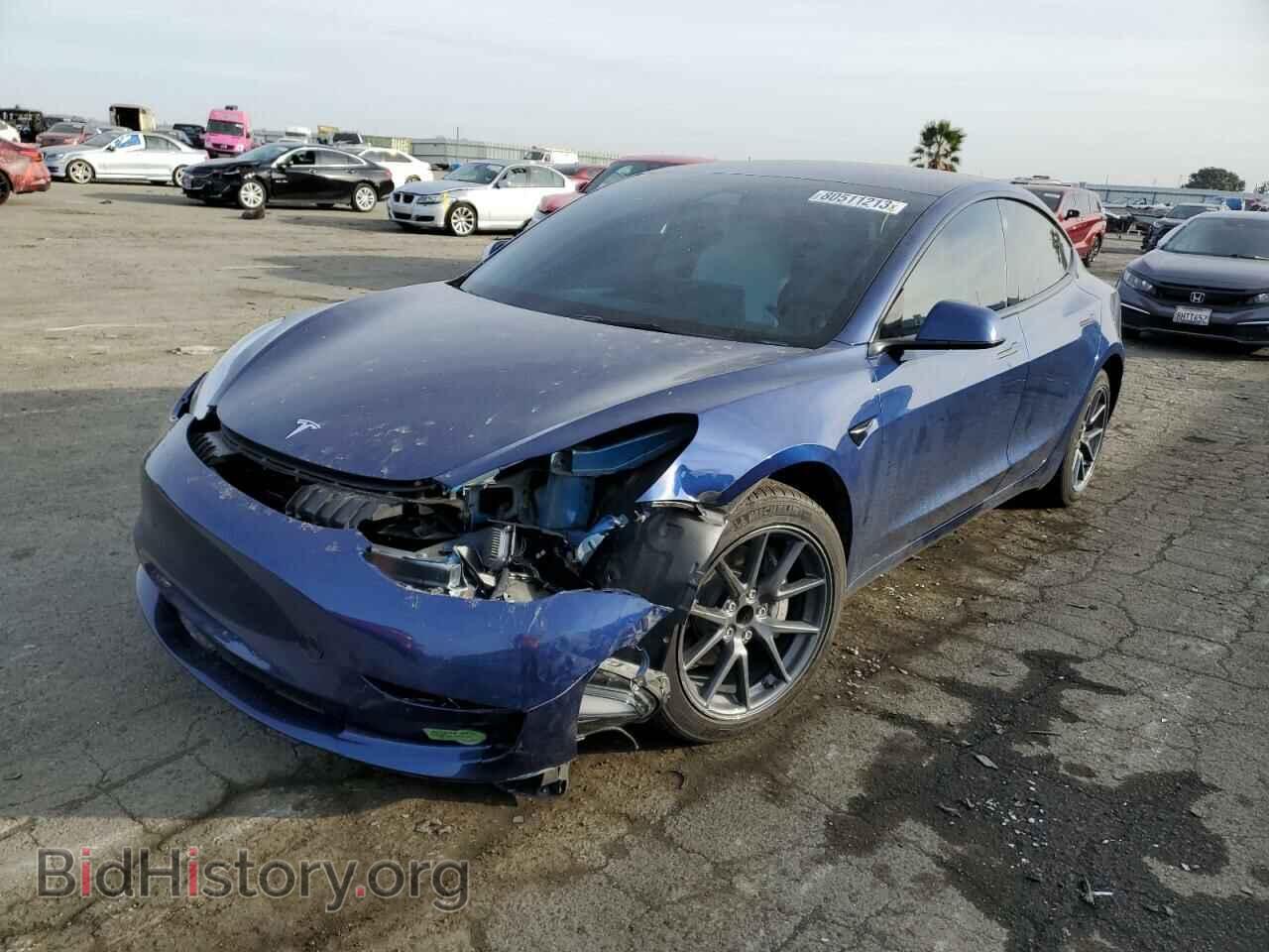 Photo 5YJ3E1EA3NF132636 - TESLA MODEL 3 2022