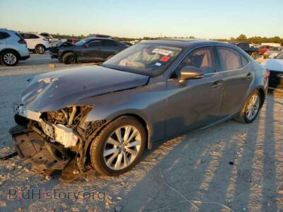 2015 Lexus IS 250, серый — VIN JTHBF1D29F5052942, Copart