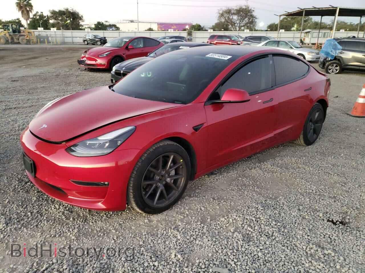 Фотография 5YJ3E1EB5MF009234 - TESLA MODEL 3 2021