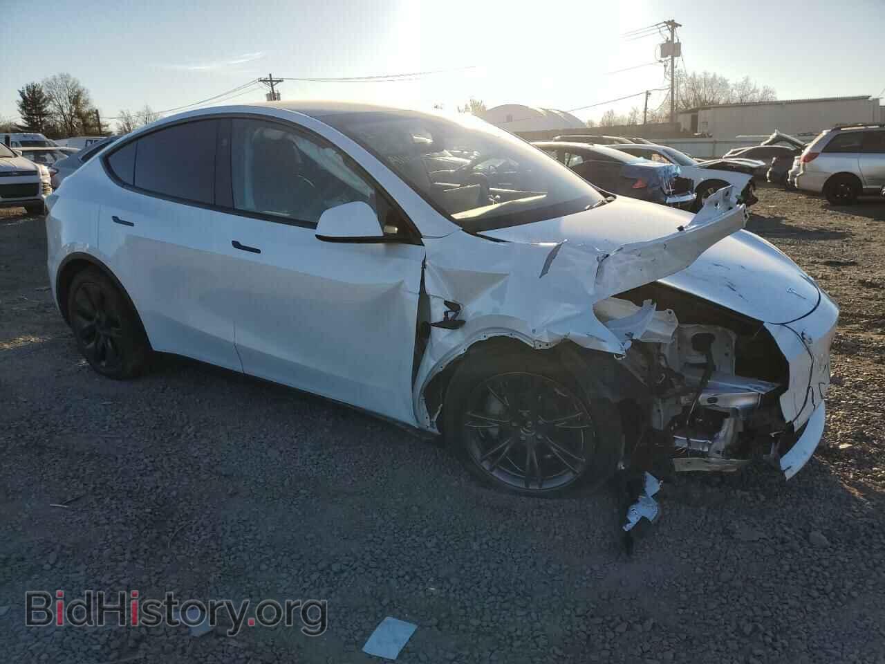 2024 TESLA MODEL Y - VIN: 7SAYGDEE4RA304716 - Фото 4