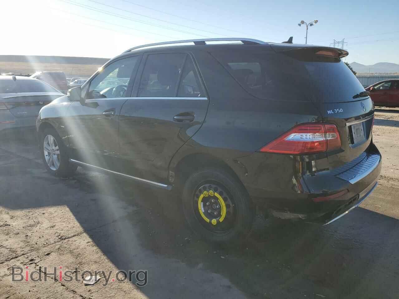 2012 MERCEDES-BENZ M-CLASS - VIN: 4JGDA5HBXCA003144 - Фото 2