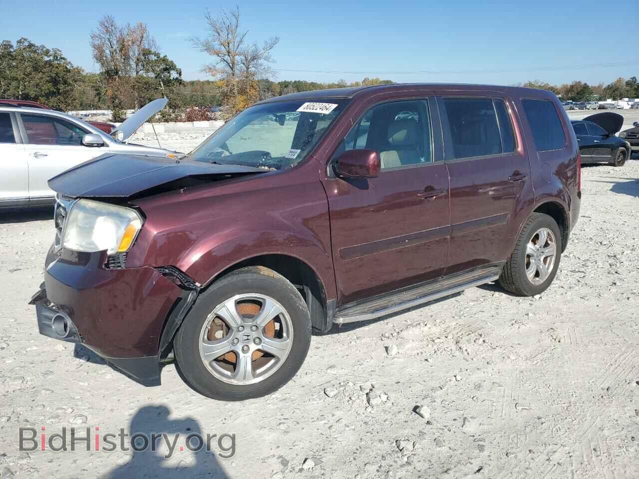 Фотография 5FNYF4H52CB038974 - HONDA PILOT 2012