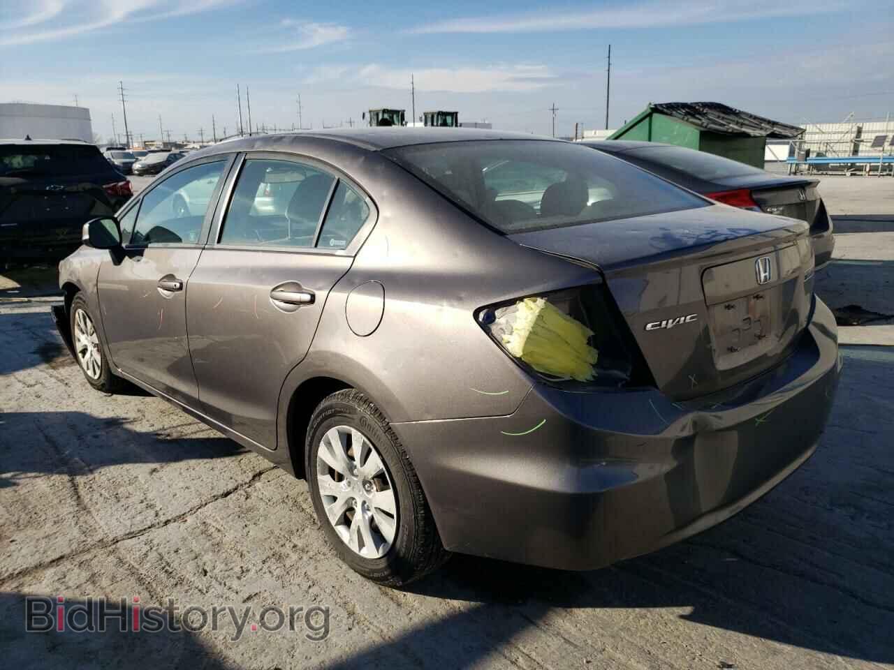 2012 HONDA CIVIC - VIN: 19XFB2F51CE384949 - Фото 2