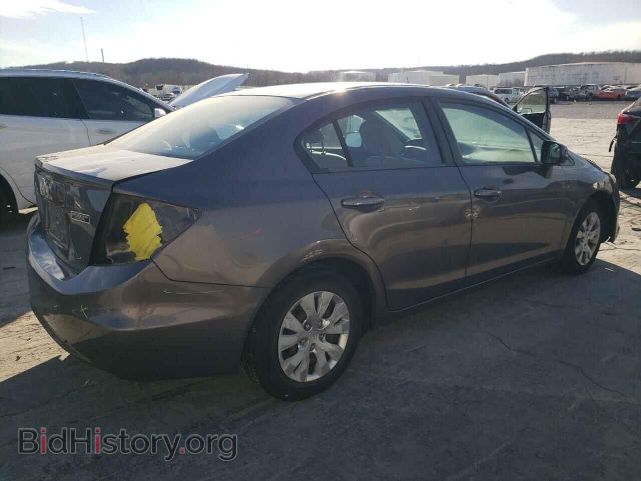 2012 HONDA CIVIC - VIN: 19XFB2F51CE384949 - Фото 3