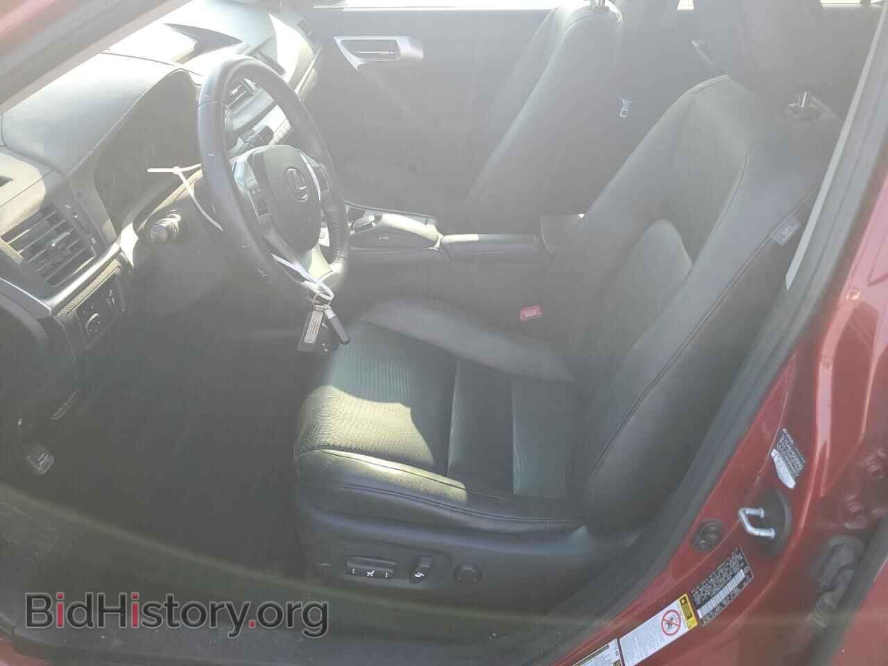 2013 LEXUS CT 200 - VIN: JTHKD5BH4D2147055 - Фото 7