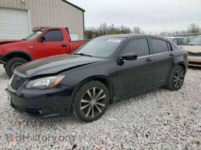 2013 Chrysler 200 Limited, black — VIN 1C3CCBCG9DN598577, Copart