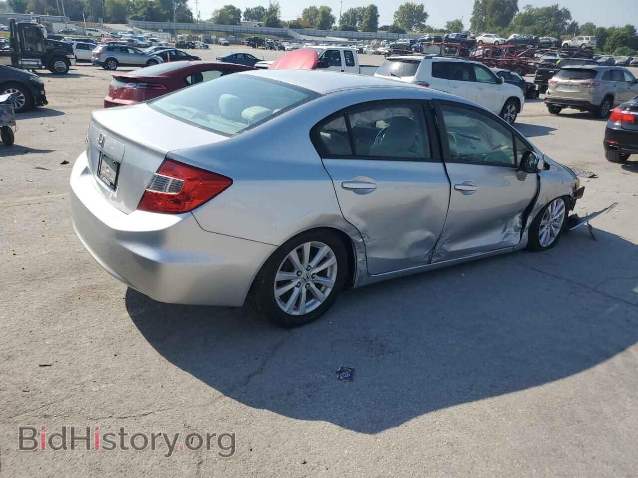 2012 HONDA CIVIC - VIN: 19XFB2F80CE100012 - Фото 3