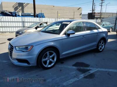 2015 Audi A3 Premium, серебристый — VIN WAUACGFF7F1024540, Copart