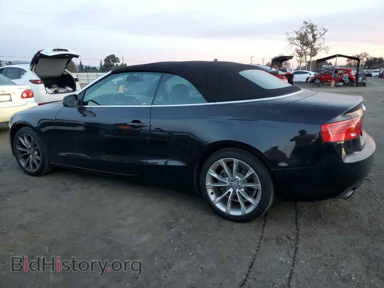 2013 AUDI A5 - VIN: WAULFAFH8DN016452 - Фото 2