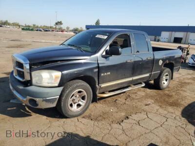 2008 Dodge RAM 1500 ST, black — VIN 1D7HA18298J177766, Copart