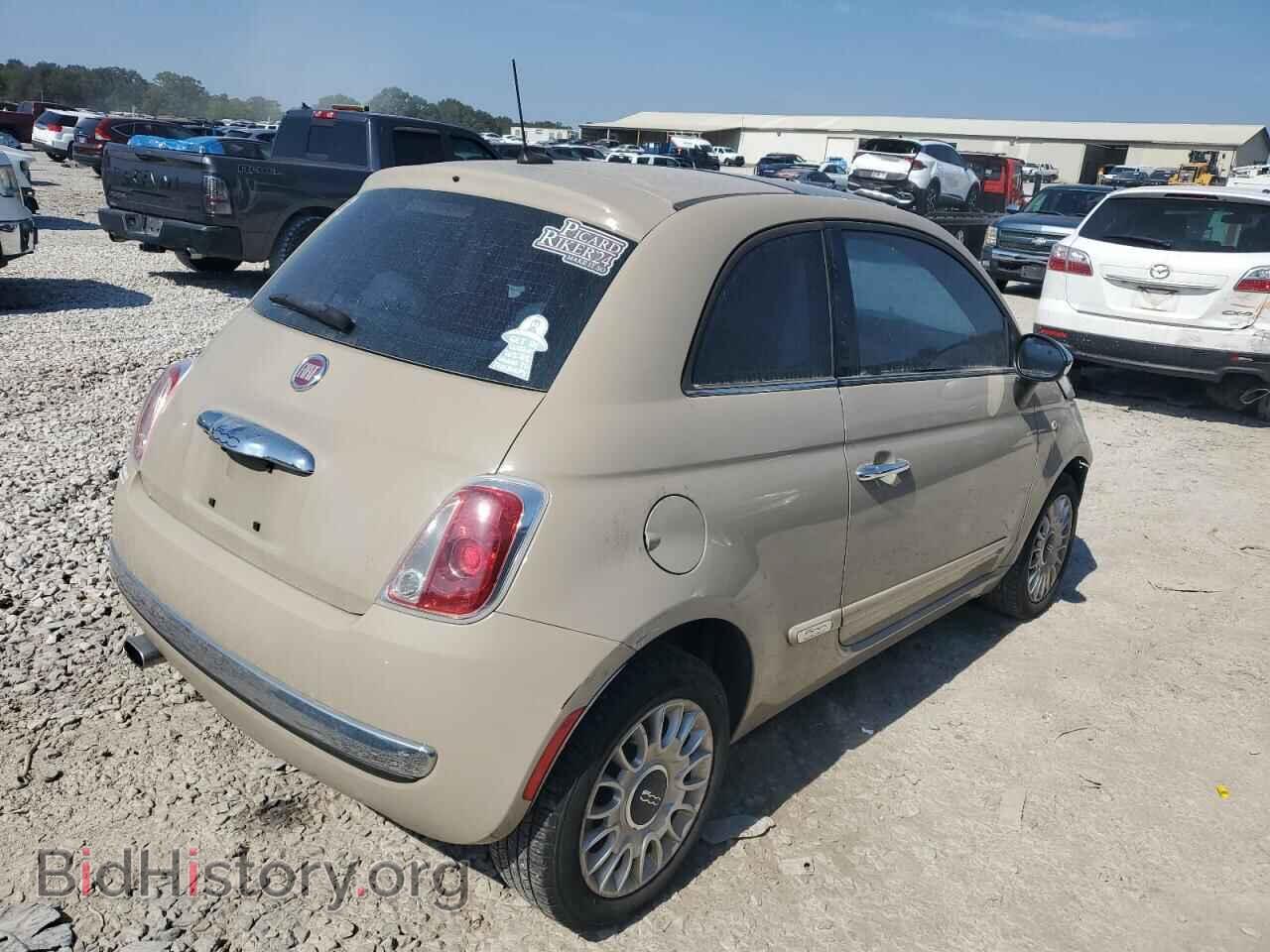 2012 FIAT 500 - VIN: 3C3CFFCR8CT106362 - Фото 3