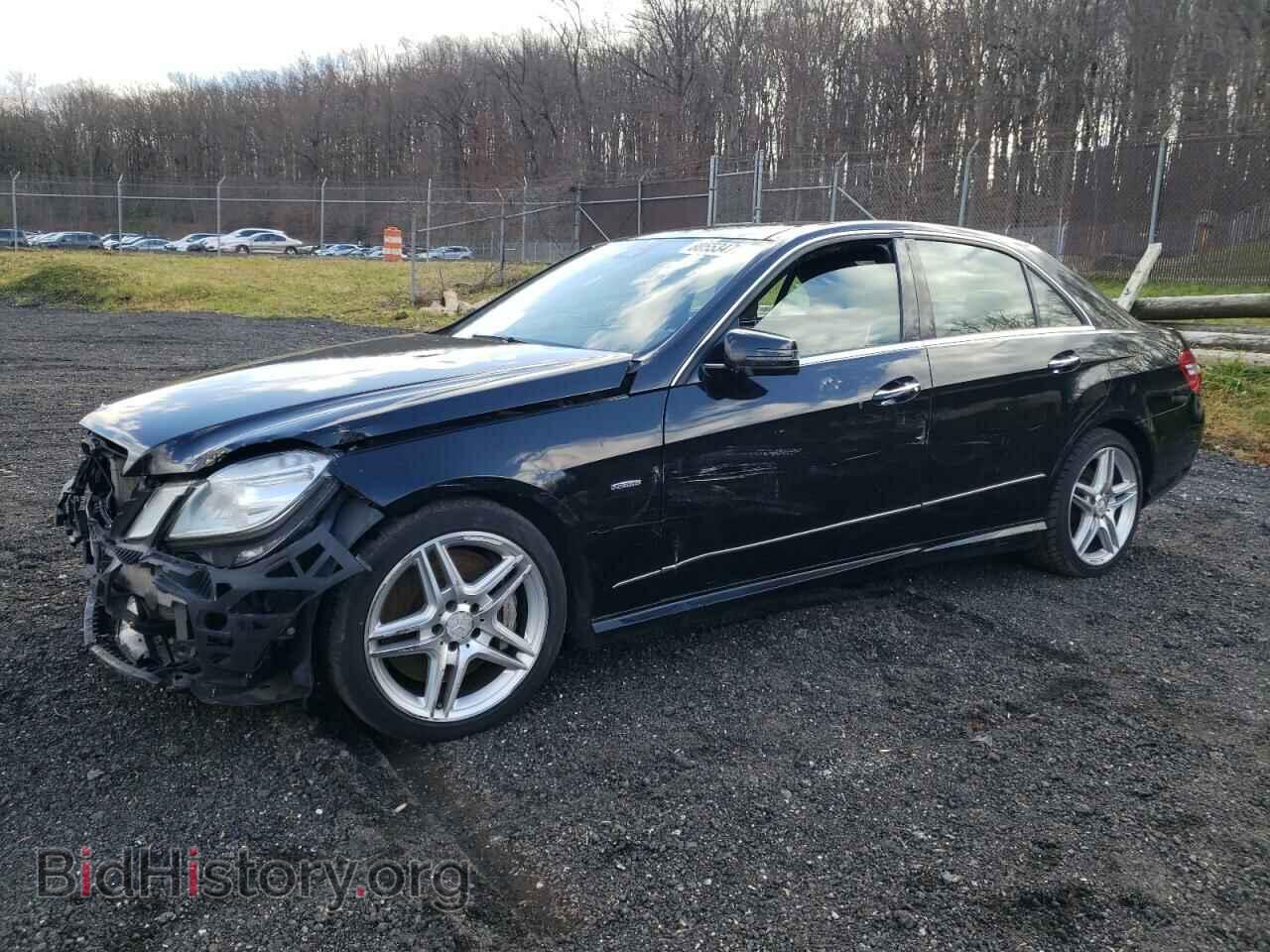 Photo WDDHF9BB1CA541177 - MERCEDES-BENZ E-CLASS 2012