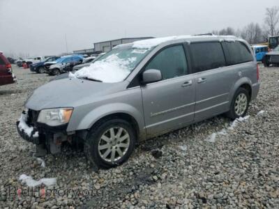 2016 Chrysler MINIVAN Touring, silver — VIN 2C4RC1BG1GR282180, Copart
