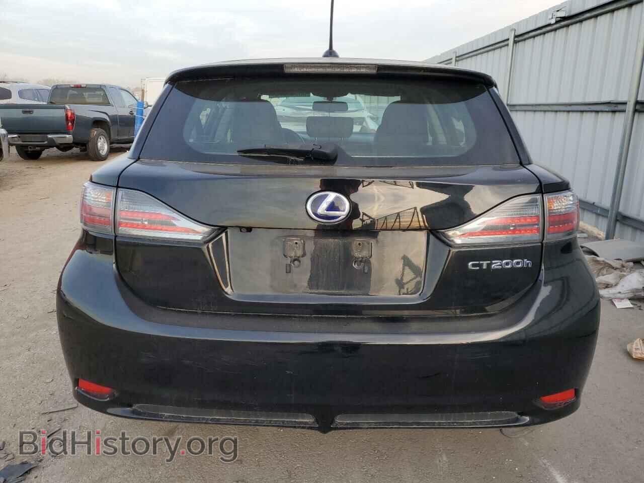 2012 LEXUS CT 200 - VIN: JTHKD5BH9C2061223 - Фото 6