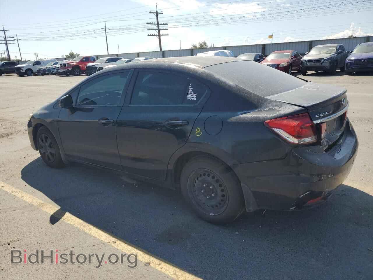 2013 HONDA CIVIC - VIN: 2HGFB2F57DH537826 - Фото 2