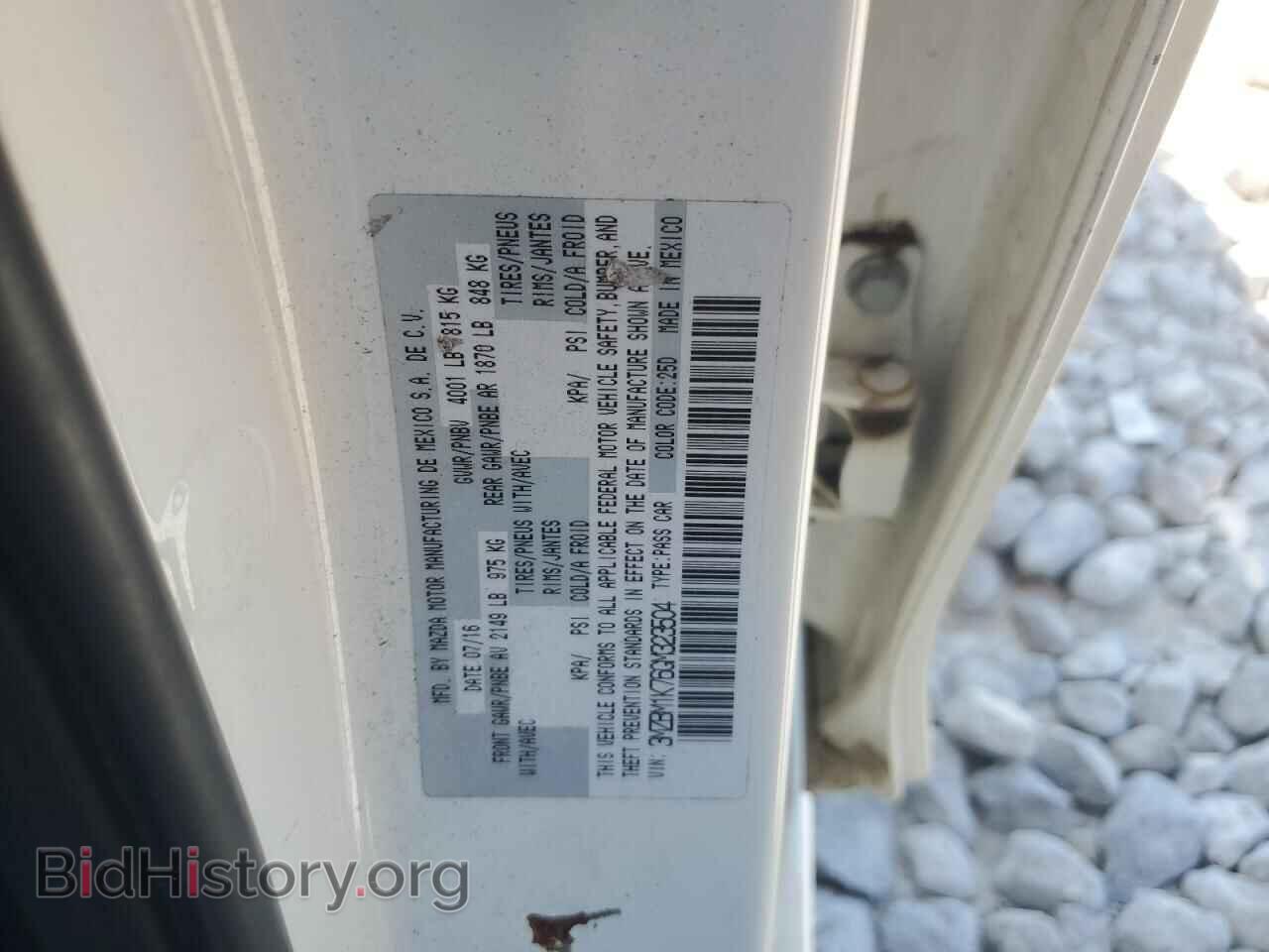 2016 MAZDA 3 - VIN: 3MZBM1K76GM323504 - Фото 12