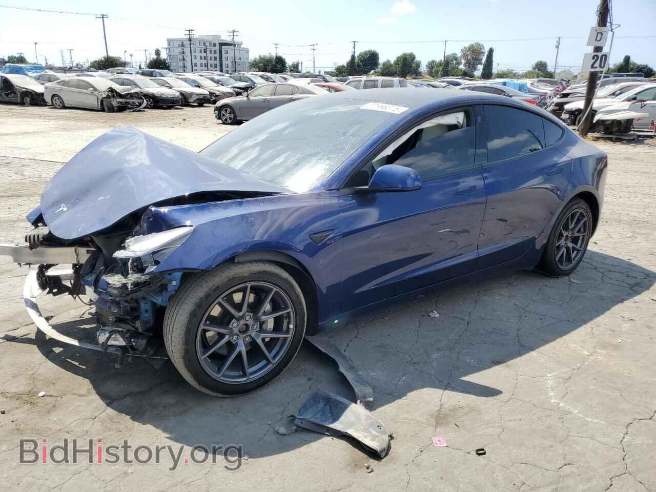 Photo 5YJ3E1EB9MF069338 - TESLA MODEL 3 2021
