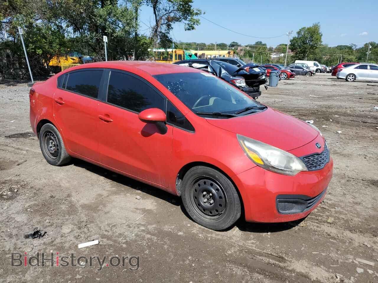2014 KIA RIO - VIN: KNADM4A35E6378709 - Фото 4