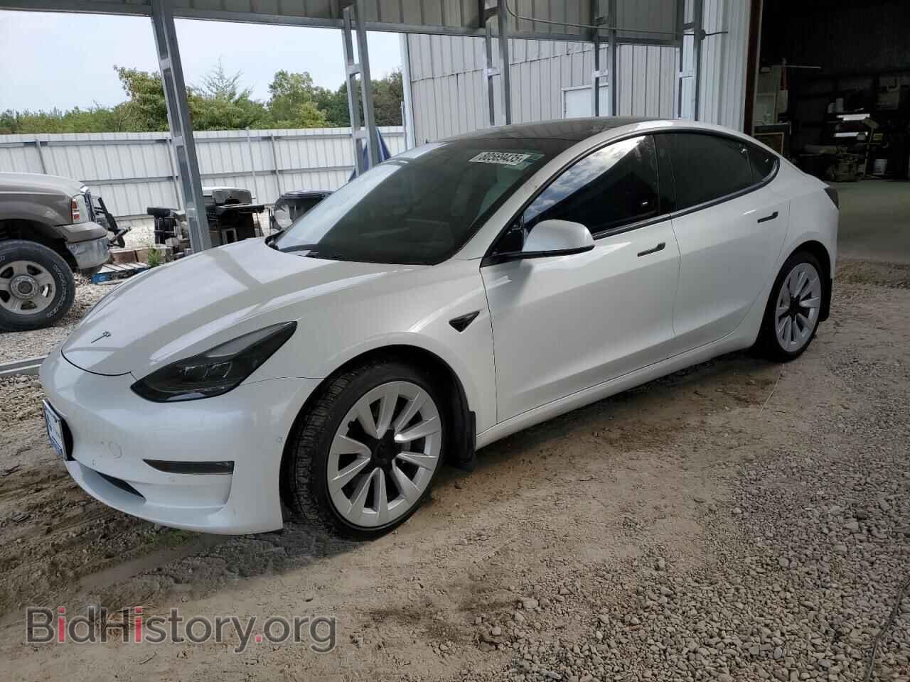 Photo 5YJ3E1EB2MF065714 - TESLA MODEL 3 2021