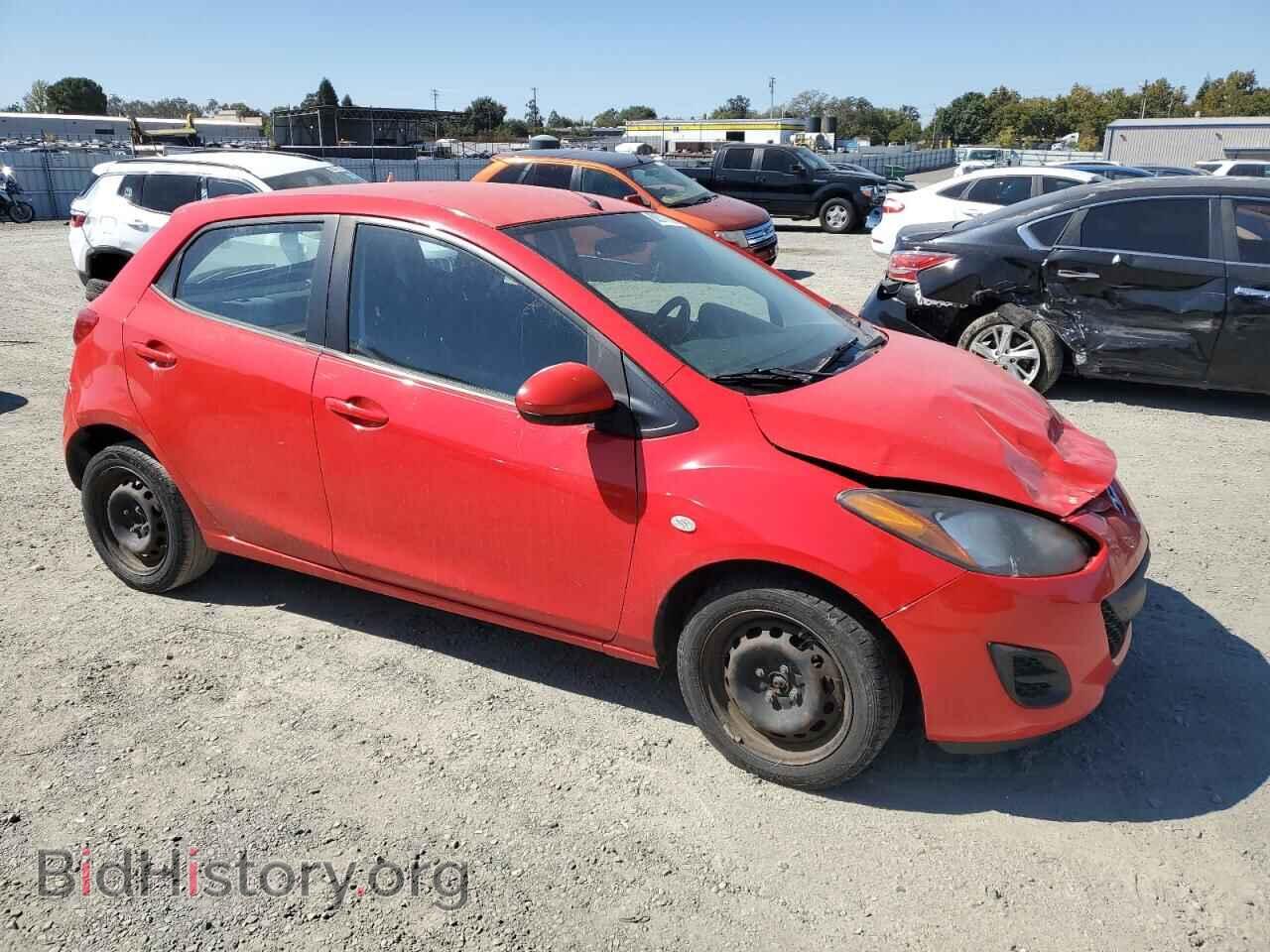2012 MAZDA 2 - VIN: JM1DE1KZXC0148858 - Фото 4