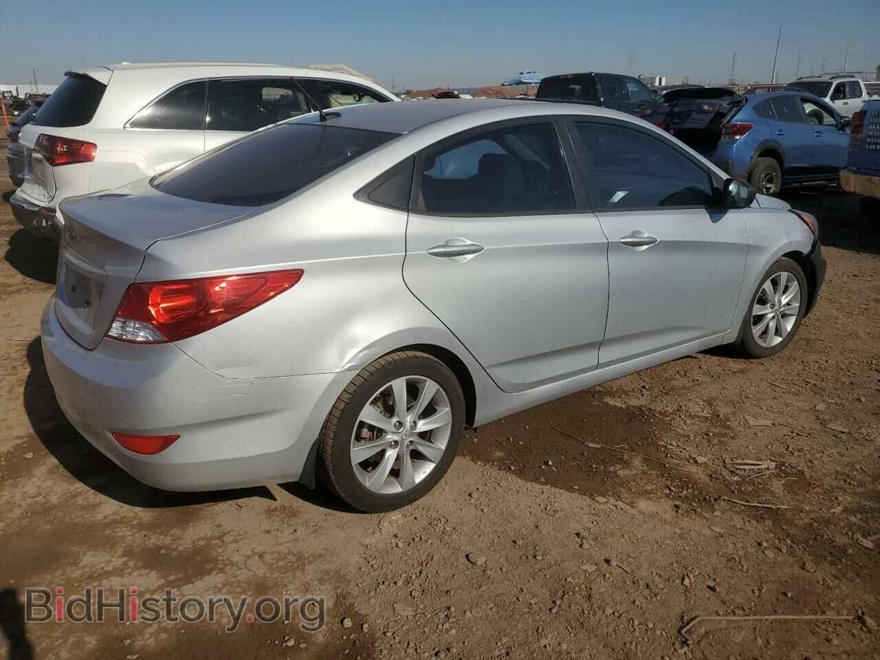 2013 HYUNDAI ACCENT - VIN: KMHCU4AE1DU380527 - Фото 3