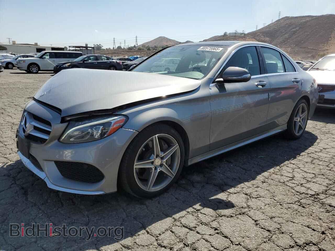 Photo 55SWF4JB3FU070892 - MERCEDES-BENZ C-CLASS 2015