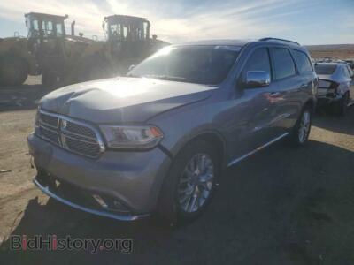 2015 Dodge DURANGO Citadel, silver — VIN 1C4RDHEGXFC825745, Copart