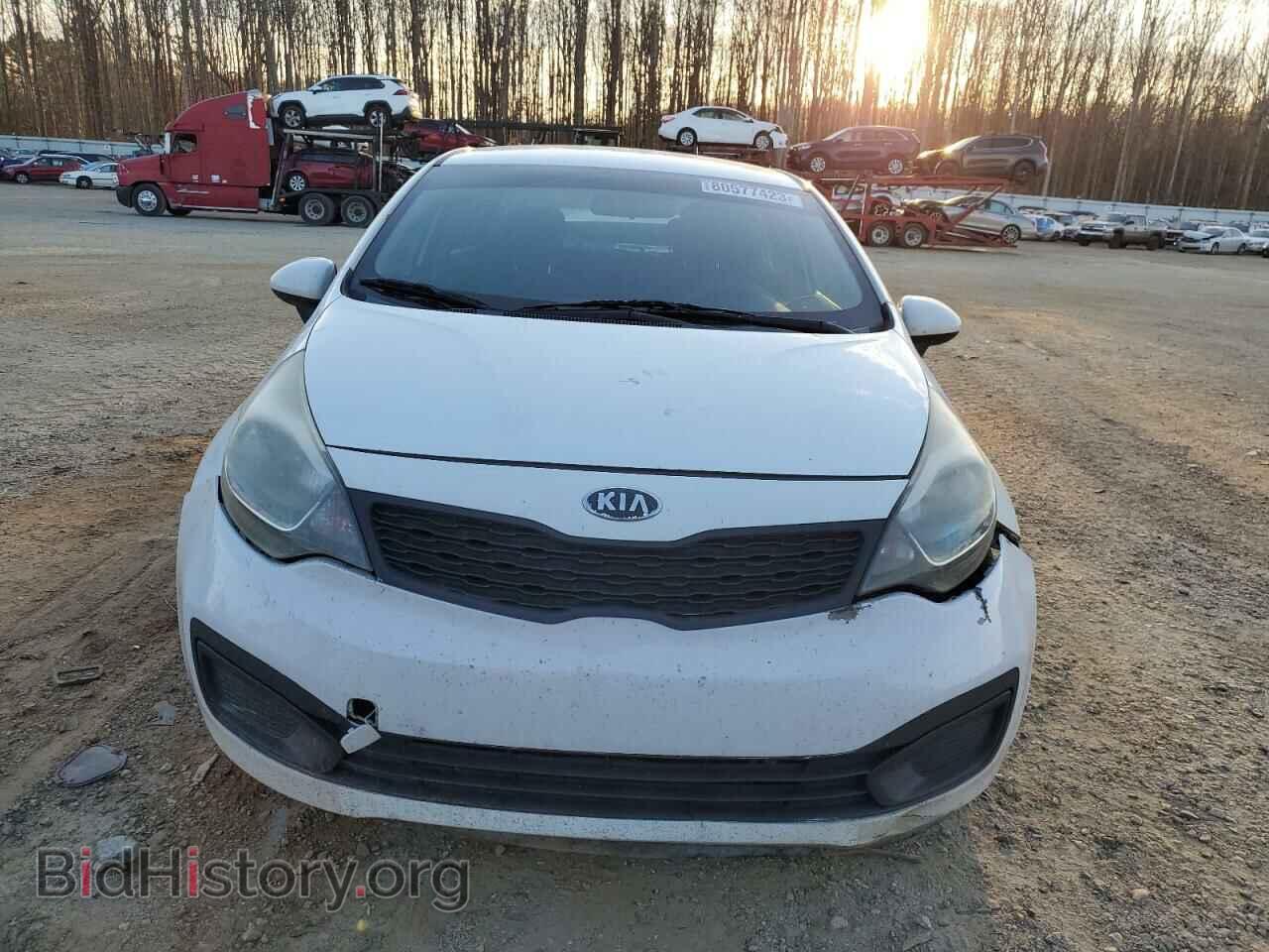 2013 KIA RIO - VIN: KNADM4A39D6227502 - Фото 5