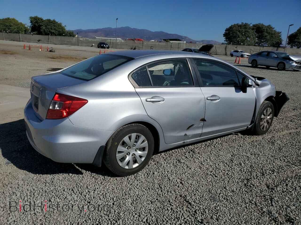 2012 HONDA CIVIC - VIN: 19XFB2F52CE304039 - Фото 3