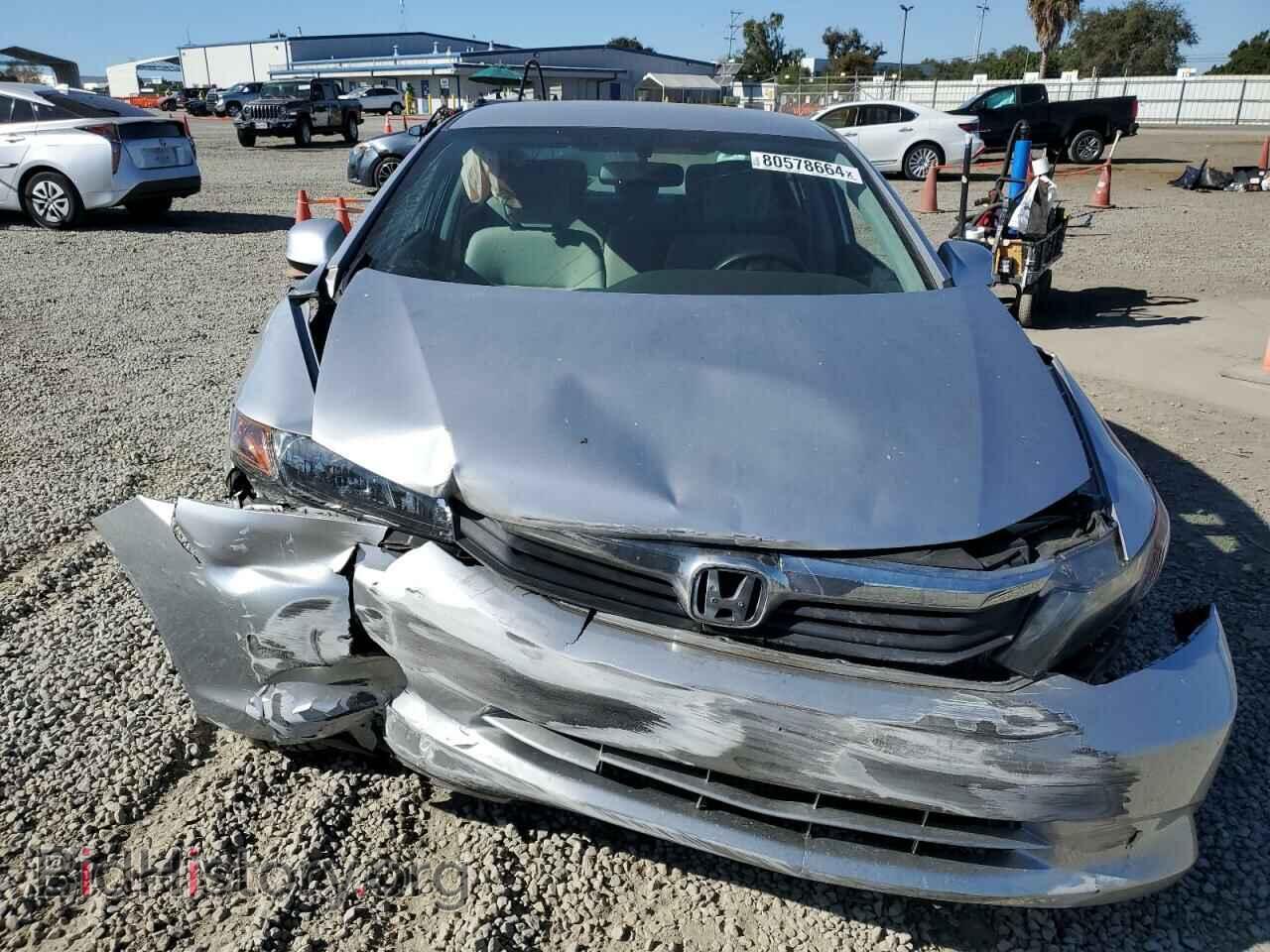 2012 HONDA CIVIC - VIN: 19XFB2F52CE304039 - Фото 5