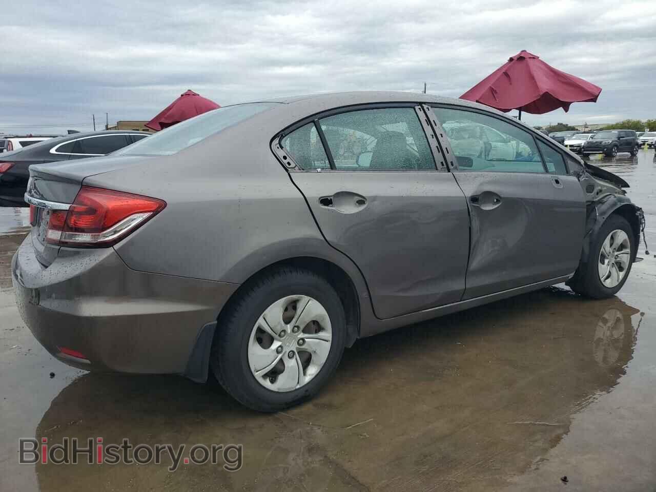 2013 HONDA CIVIC - VIN: 19XFB2F58DE011621 - Фото 3