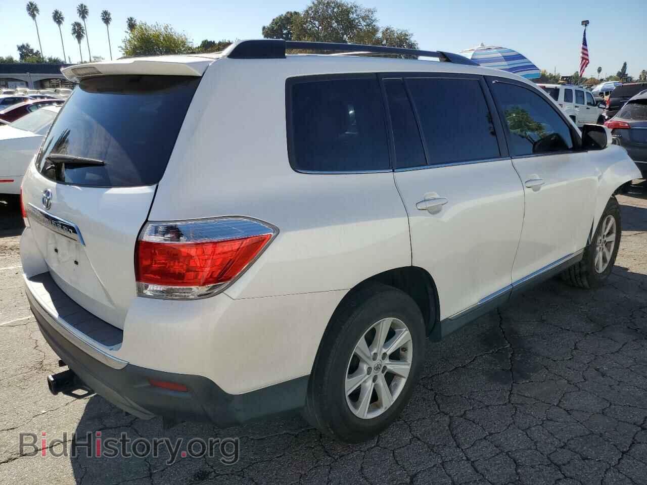 2013 TOYOTA HIGHLANDER - VIN: 5TDZK3EH8DS109097 - Фото 3