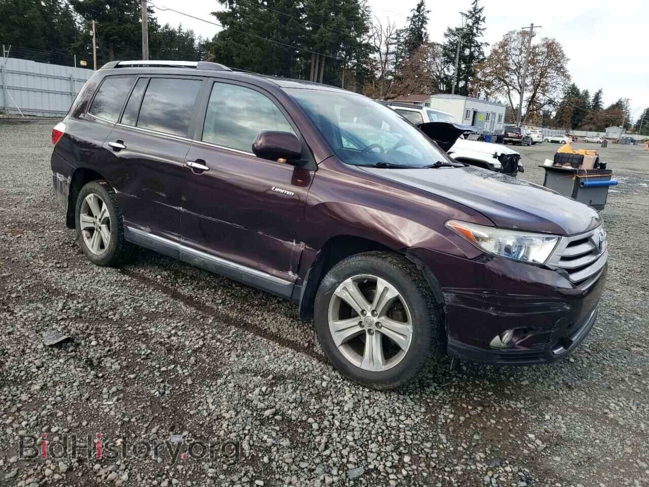 2012 TOYOTA HIGHLANDER - VIN: 5TDDK3EH3CS124597 - Фото 4