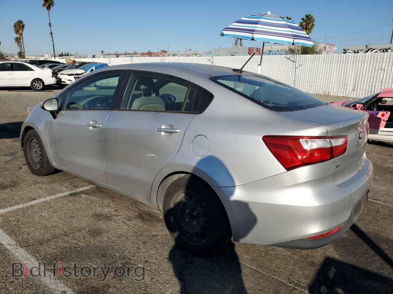 2016 KIA RIO - VIN: KNADM4A37G6554484 - Фото 2
