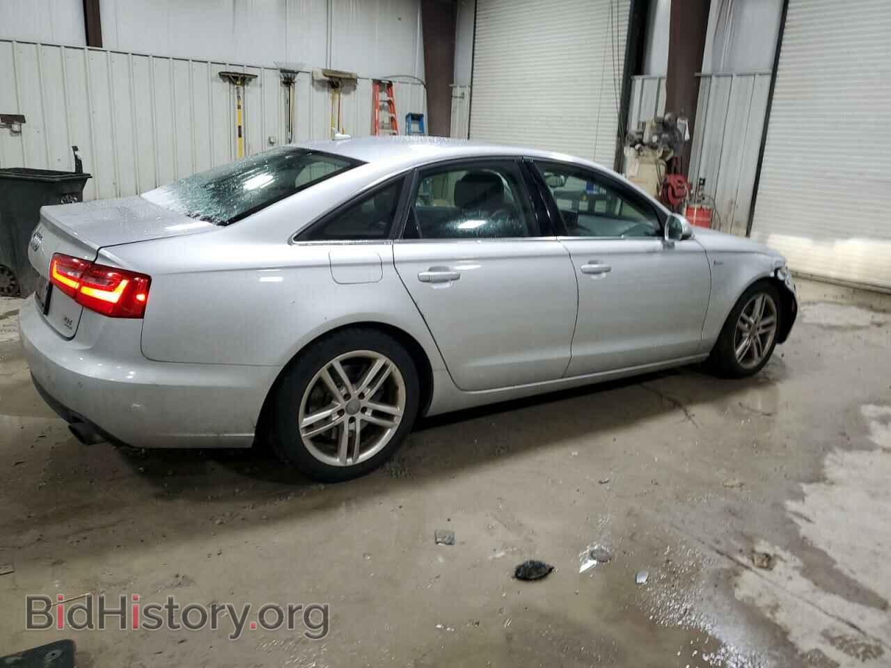 2012 AUDI A6 - VIN: WAUGGAFC8CN161394 - Фото 3