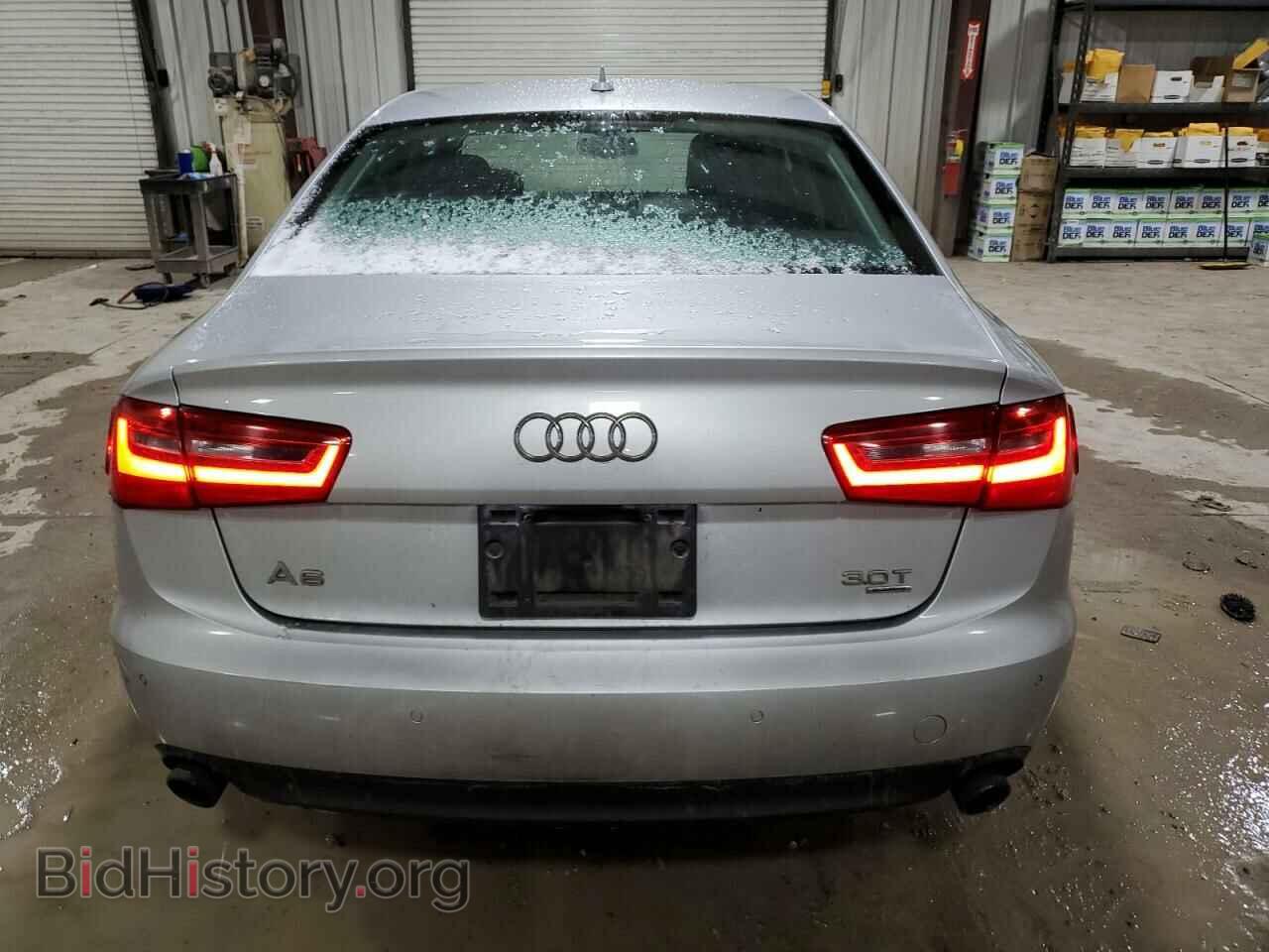 2012 AUDI A6 - VIN: WAUGGAFC8CN161394 - Фото 6