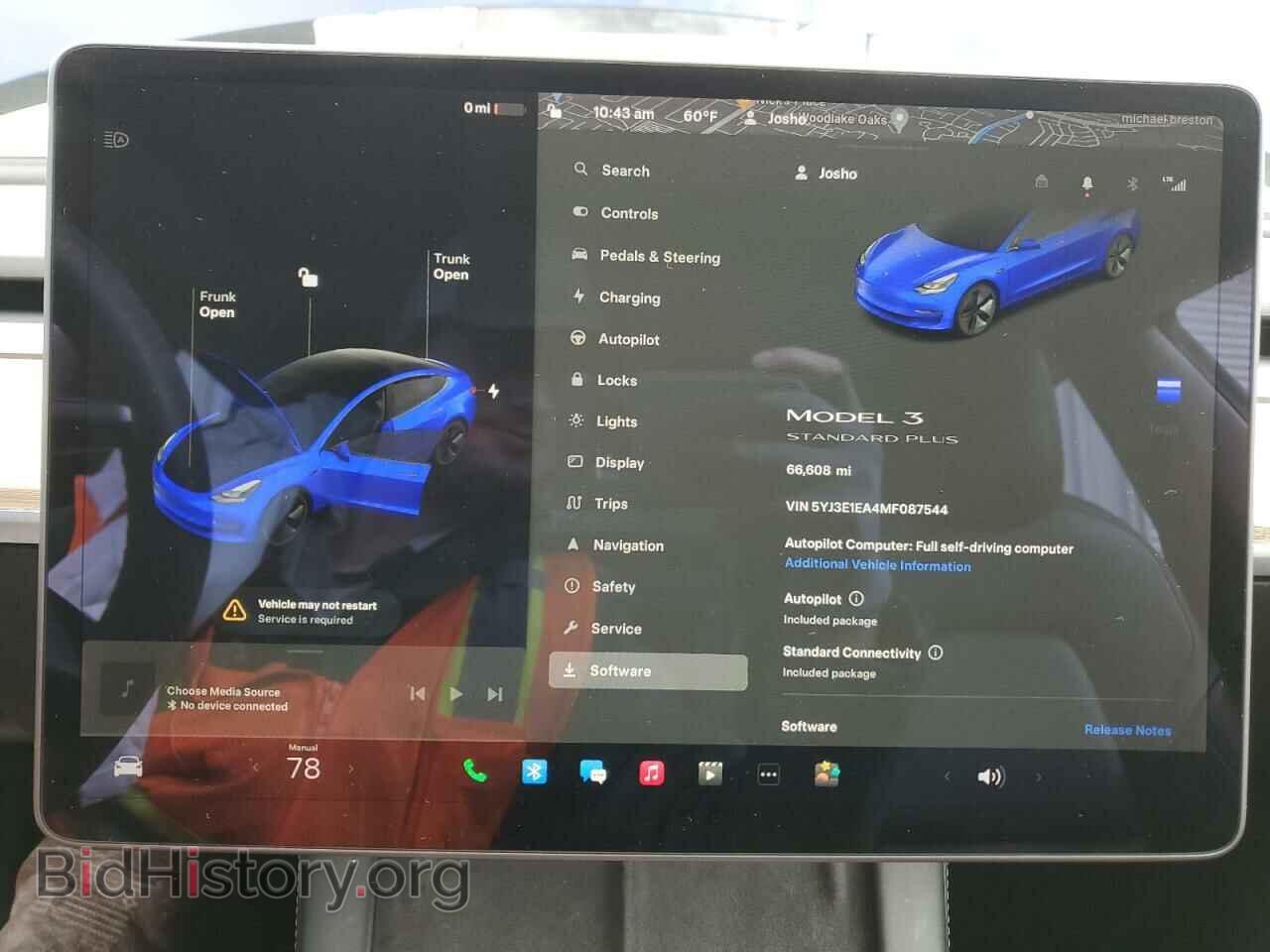 2021 TESLA MODEL 3 - VIN: 5YJ3E1EA4MF087544 - Photo 9