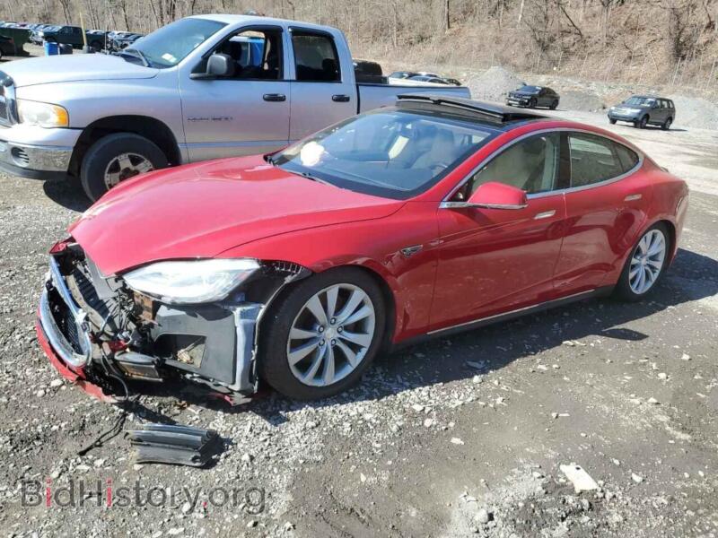 2013 Tesla MODEL S (VIN 5YJSA1DP3DFP09905) — фото 1 из 13, Copart, повреждение: передняя часть