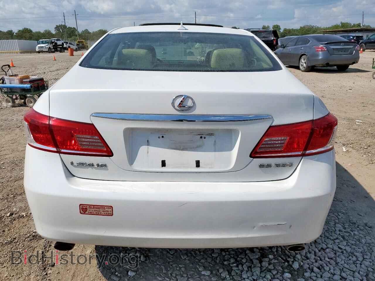2012 LEXUS ES350 - VIN: JTHBK1EG6C2500492 - Фото 6