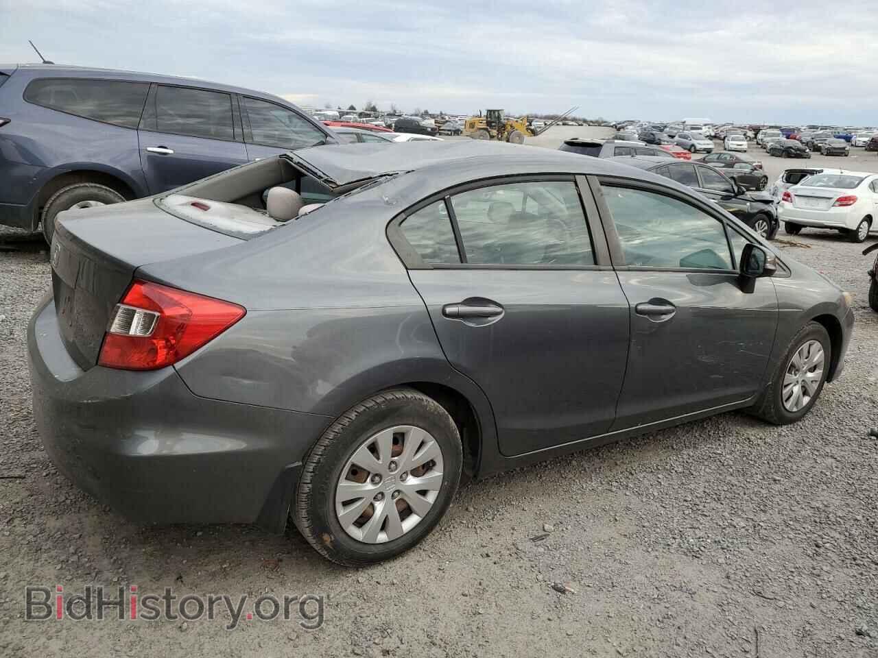 2012 HONDA CIVIC - VIN: 19XFB2F51CE051019 - Фото 3