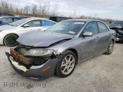 2008 Mazda 6 6 I, silver — VIN 1YVHP80C585M47682, Copart