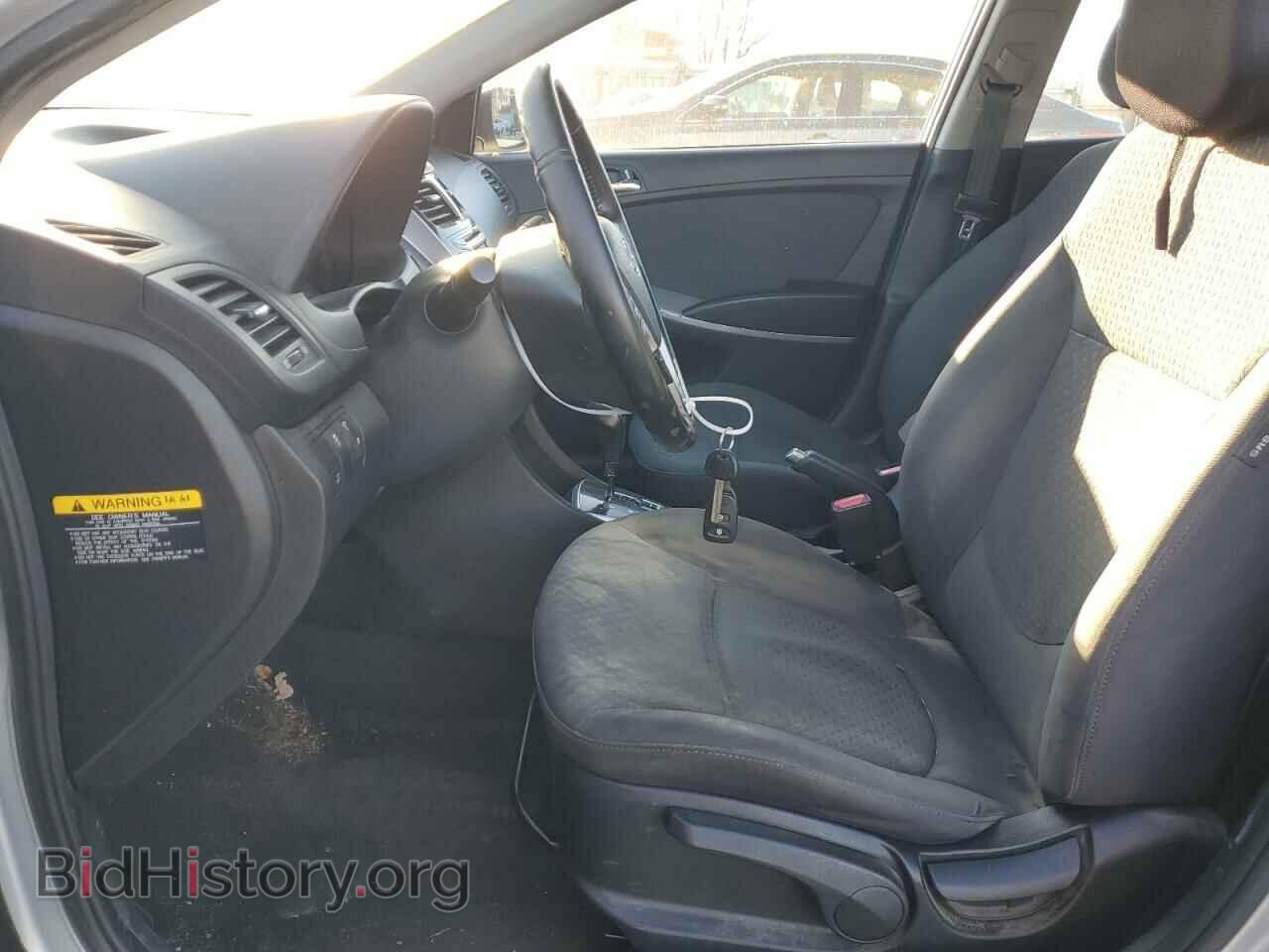2012 HYUNDAI ACCENT - VIN: KMHCU5AE8CU050176 - Фото 7