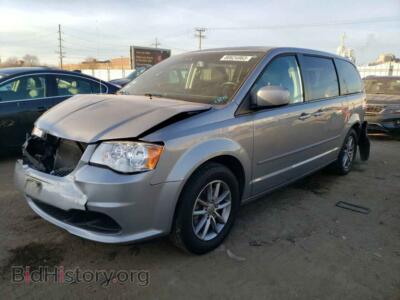2015 Dodge CARAVAN Grand Cara, серебристый — VIN 2C4RDGBG5FR671337, Copart