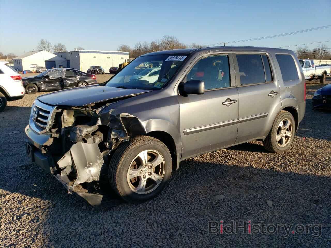 Photo 5FNYF4H44DB015205 - HONDA PILOT 2013