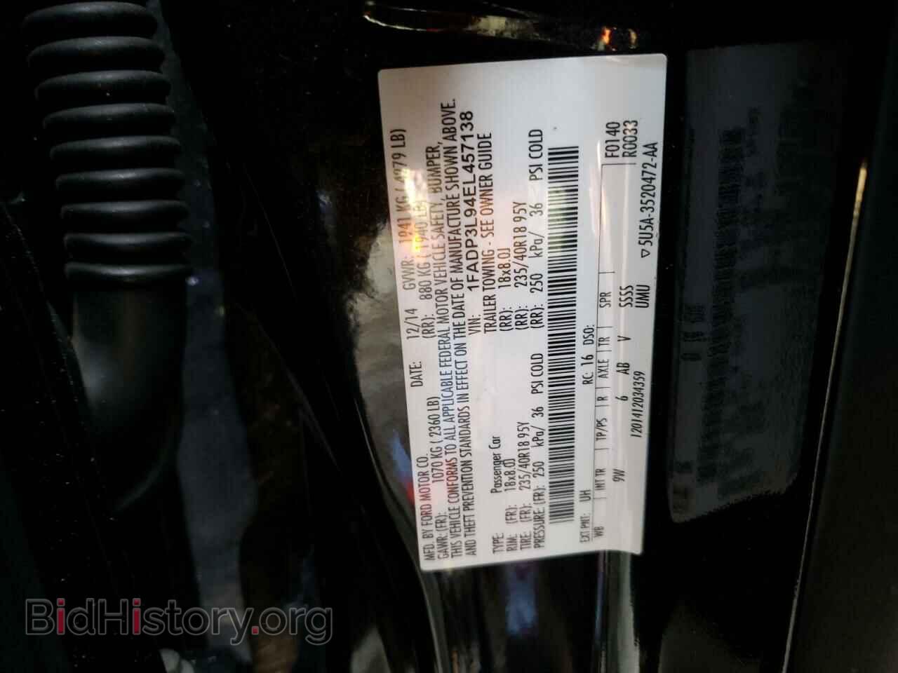 2014 FORD FOCUS - VIN: 1FADP3L94EL457138 - Photo 13
