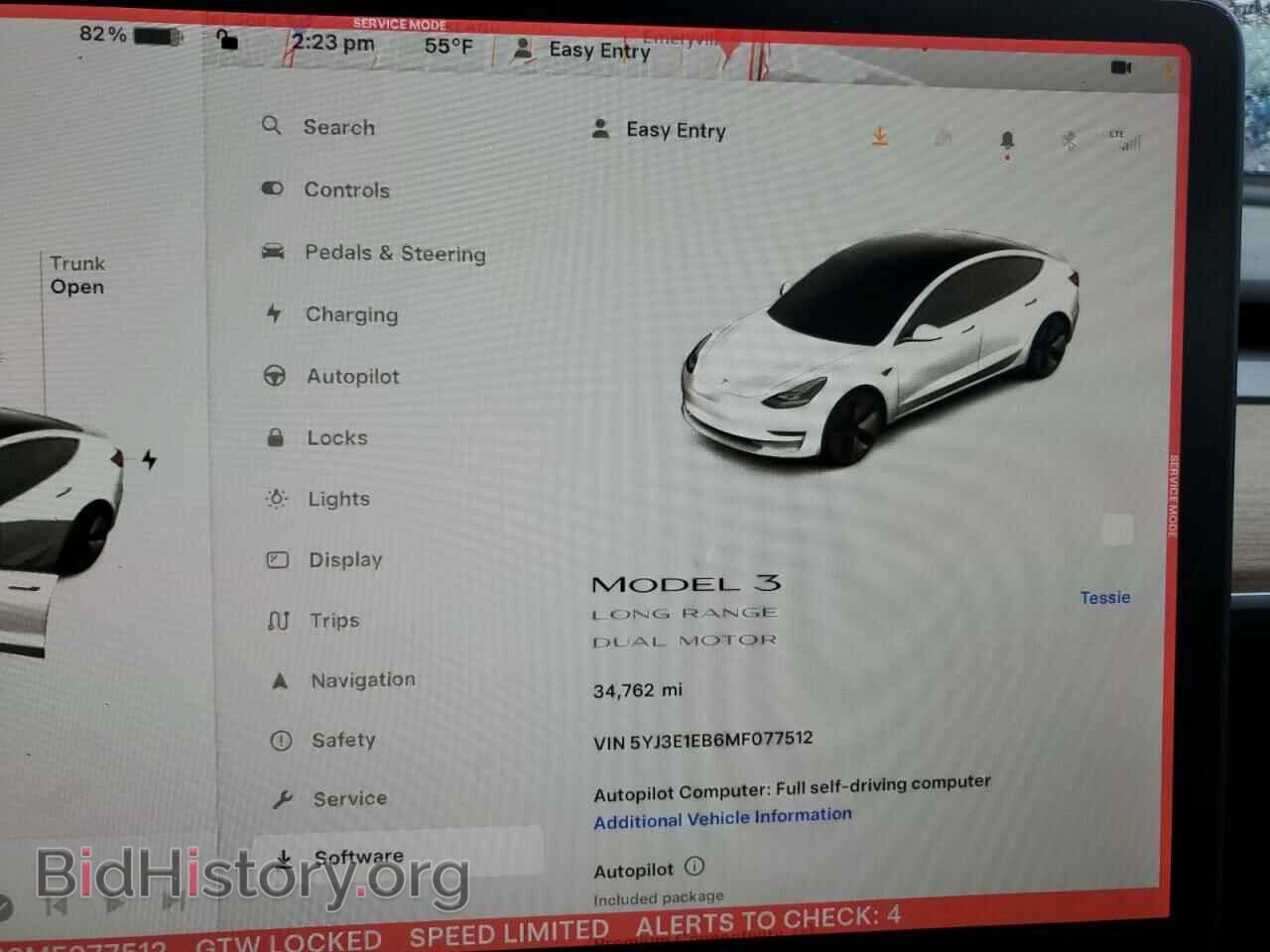 2021 TESLA MODEL 3 - VIN: 5YJ3E1EB6MF077512 - Фото 9