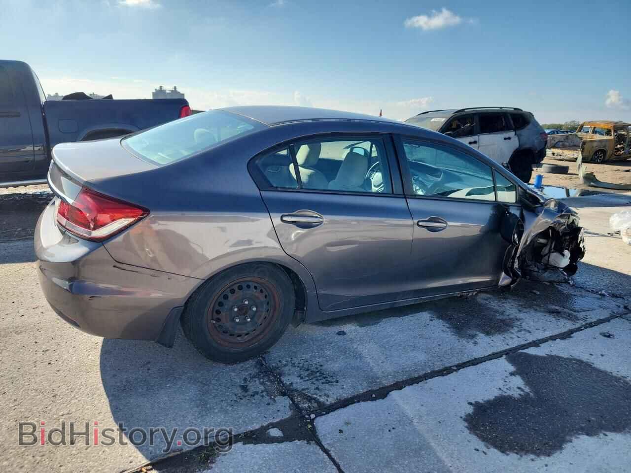 2013 HONDA CIVIC - VIN: 19XFB2F51DE033587 - Фото 3