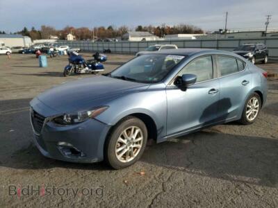 2014 Mazda 3 Touring, синий — VIN 3MZBM1V73EM111118, Copart