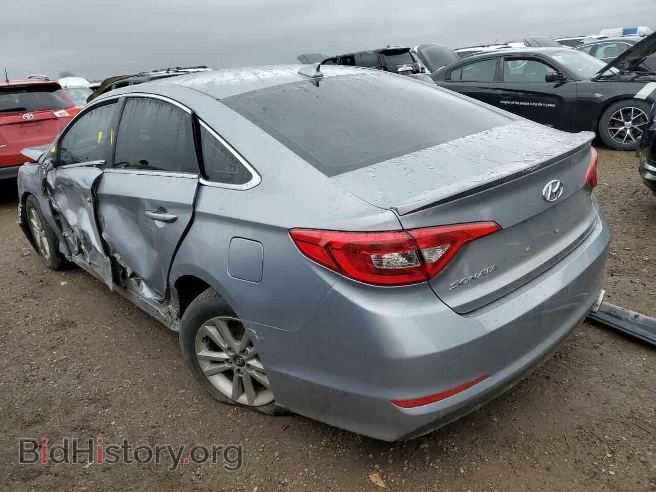2015 HYUNDAI SONATA - VIN: 5NPE24AF7FH004939 - Фото 2